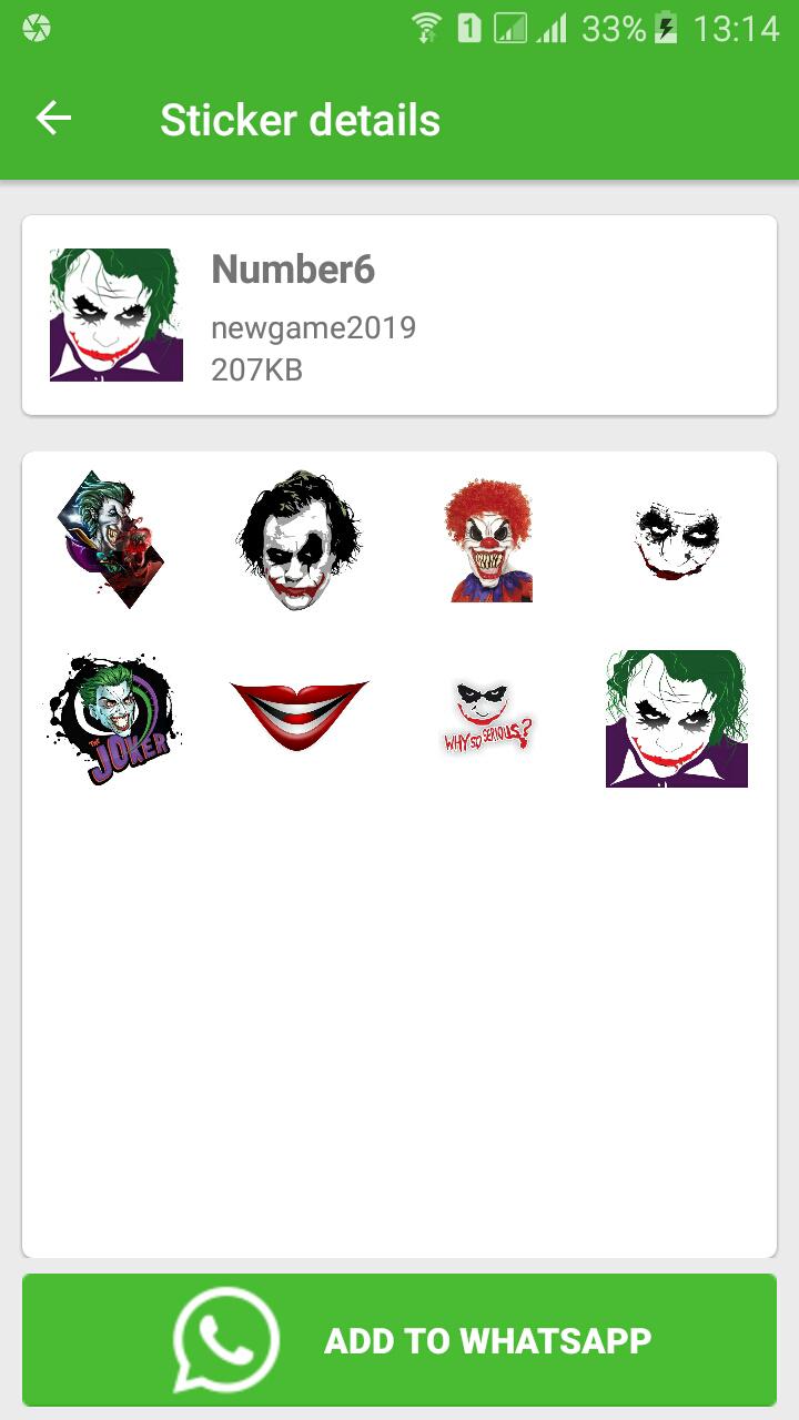 Wastickerapps Joker Stickers For Whatsapp 2020 For Android Apk