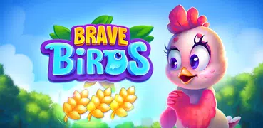 Brave Birds: Merge 3 Puzzle