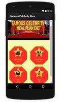 FAMOUS CELEBRITY MEAL DIET PLA poster