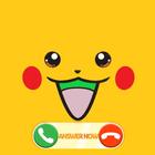 call Pika chat + video call (simulation) icon