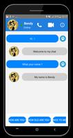 Fake call video and Chat from Bendy ภาพหน้าจอ 2