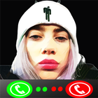 Billie Elish Fake Video Call And Chat icône