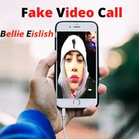 Billie Elish Fake Video Call And Chat capture d'écran 1