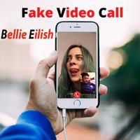 Billie Elish Fake Video Call And Chat capture d'écran 3