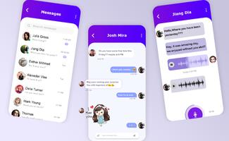 Dual Messenger الملصق