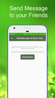 WhatsMe Open & Direct Chat syot layar 2