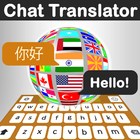 Chat Translator Keyboard in all languages icône