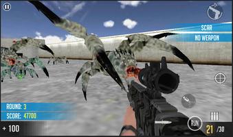 Aracno Shooter Arena Zombie 3D capture d'écran 2