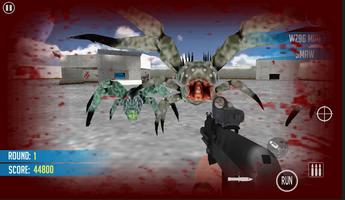 Aracno Shooter Arena Zombie 3D capture d'écran 3