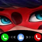 Ladybug Fake Chat & Call ikona