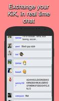 Chat Rooms for KIK capture d'écran 2