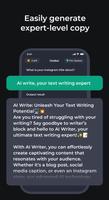 Chat AI Writer - Writing App screenshot 3