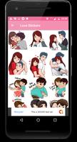 Hug Me Love Stickers पोस्टर