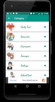 Love chat Stickers screenshot 1