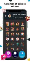 Romantic WhatsUp Stickers پوسٹر