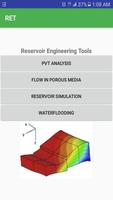 Reservoir Engineering Tools الملصق
