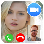 Video call chat - live video chat with strangers ícone