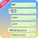 APK Cool Text Generator Chat stili