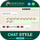 Chat Style for WhatsApp icône