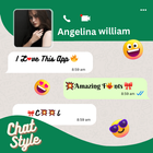 Chat Style : Font for WhatsApp আইকন