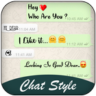 Chat Style : Font for WhatsApp icône