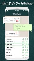 Chat Style : Font for WhatsApp capture d'écran 3