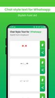Chat Styles : Cool Font  Whats capture d'écran 2