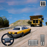 Hill Driving Simulator - mountain taxi driver game