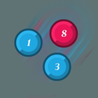 Two man game: Number drag أيقونة