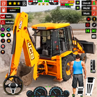 ikon berat konstruksi permainan jcb