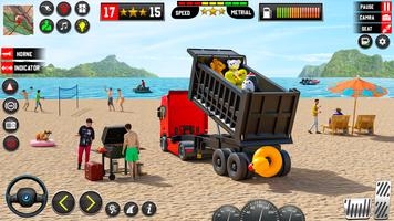 City Truck Game: Truck Driver Plakat