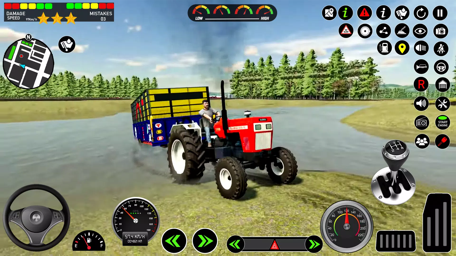 Real Trator Conduzir Simulador- Agricultura jogos - Download do