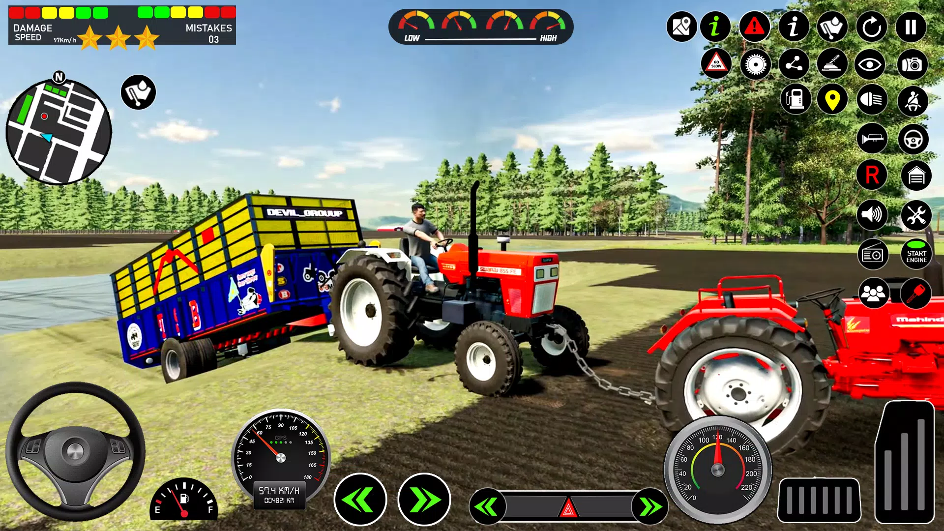 Real Trator Conduzir Simulador- Agricultura jogos - Download do APK para  Android