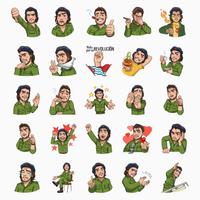 Stickers del Che Cartaz