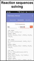 Chemistry Advisor स्क्रीनशॉट 2