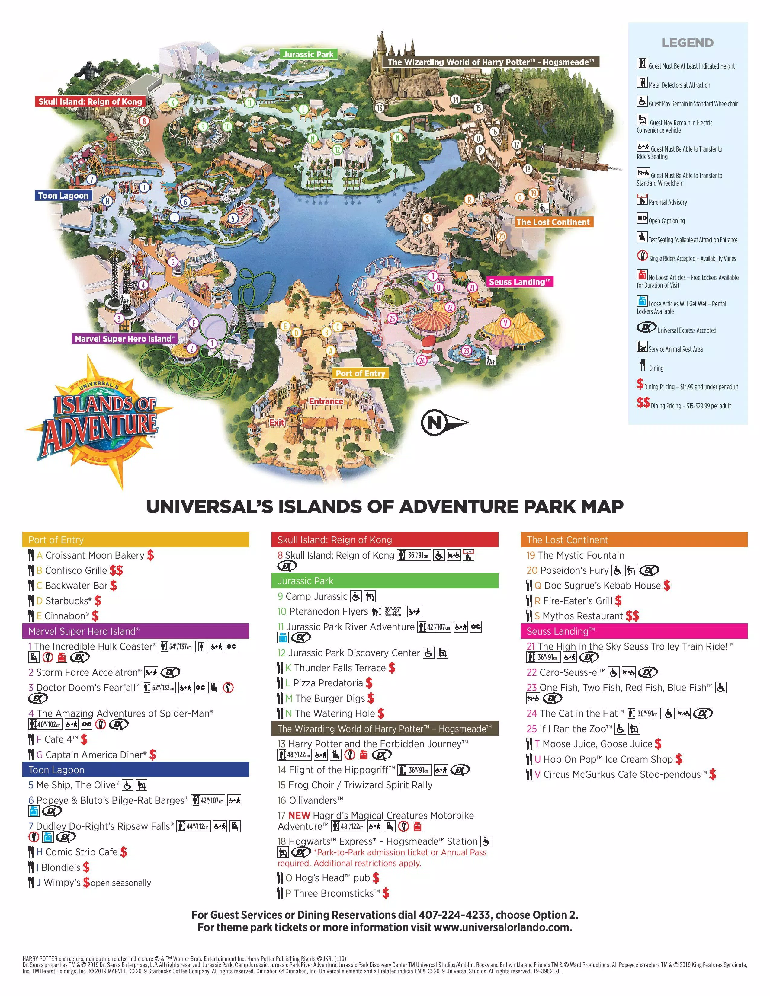 Universal Map Islands Of Adventure Universal Islands Of Adventure Park Map 2019 For Android - Apk Download