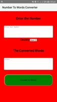 Simple Number to Word Converter Cartaz
