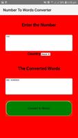 Simple Number to Word Converter imagem de tela 1