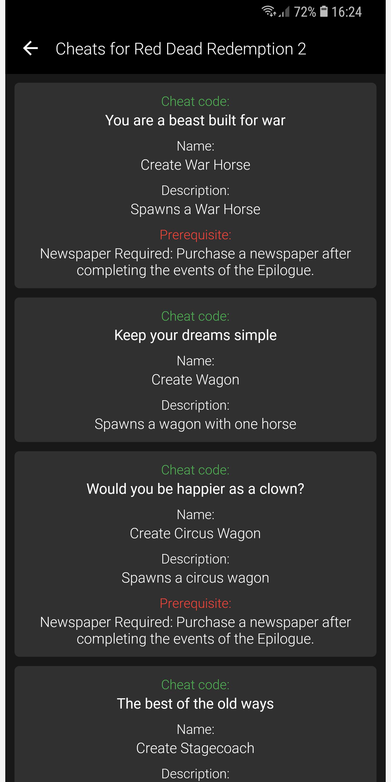 Cheats for Red Dead Redemption 1 & 2 for Android - APK Download