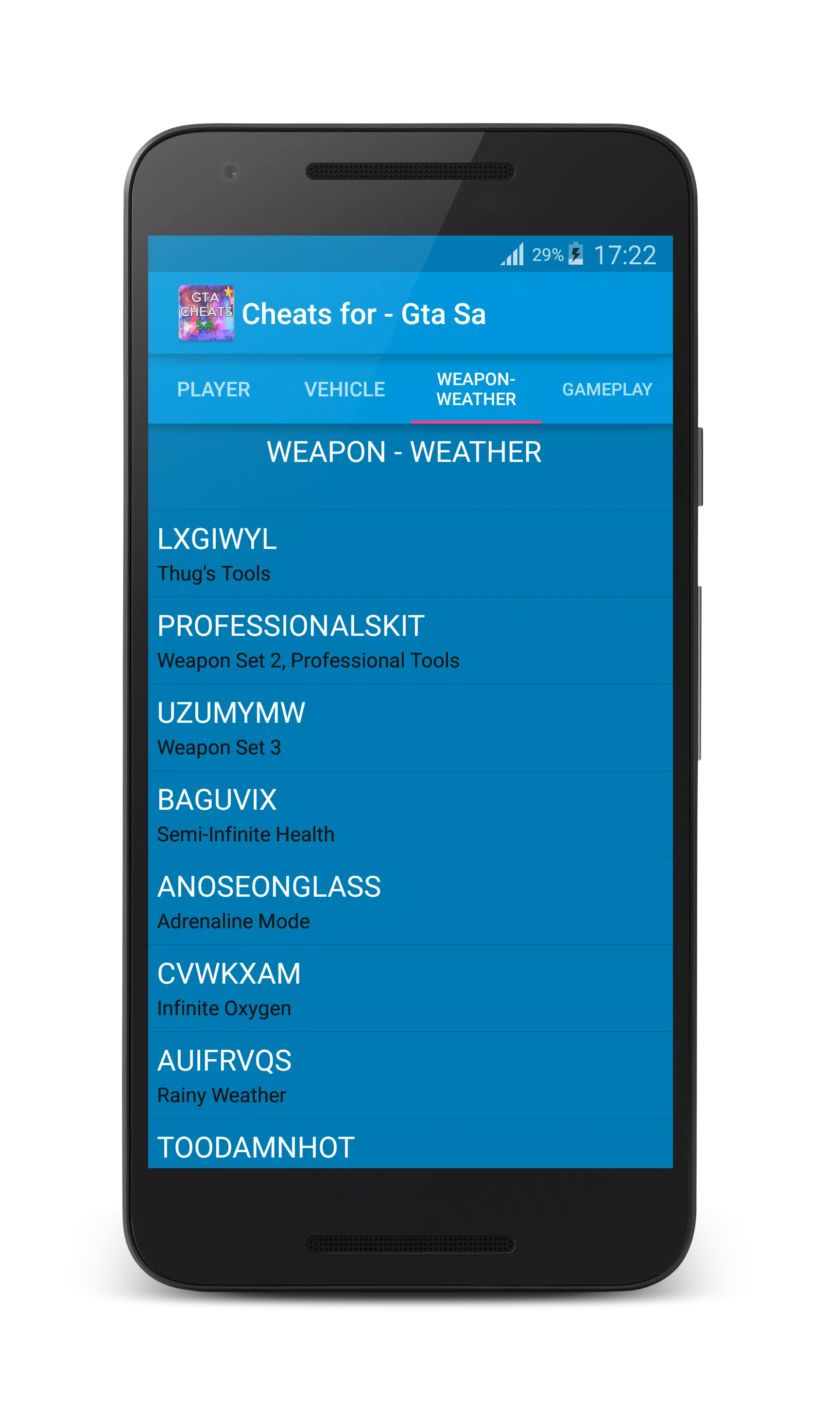 GTA San Andreas Para Celular – Códigos e cheats