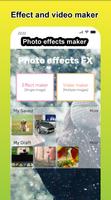 Photo effects, effect on image plakat
