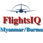 Cheap Flights Myanmar and Burma - FlightsIQ ไอคอน