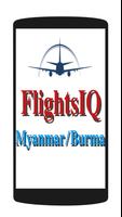 Cheap Flights Myanmar and Burma - FlightsIQ plakat