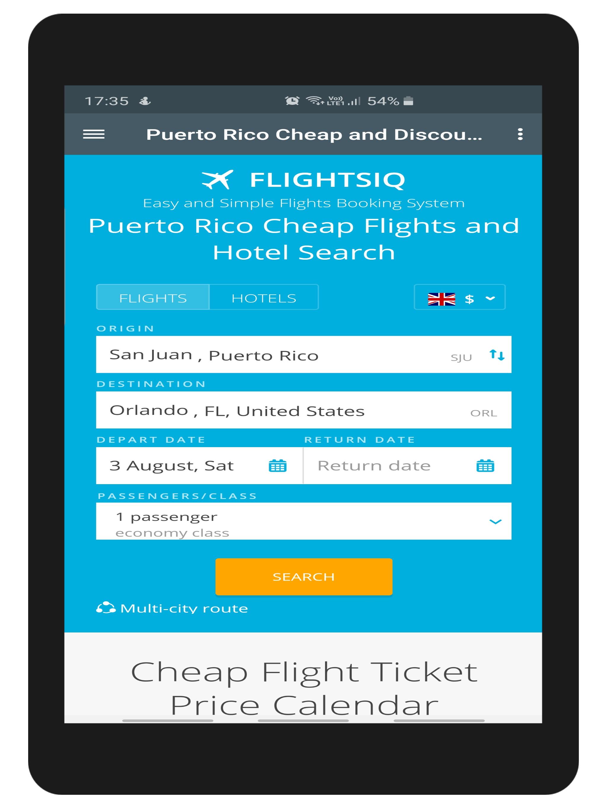 Android용 Cheap Flights Puerto Rico - FlightsIQ APK 다운로드 Android용 Cheap Flights Puerto Rico - FlightsIQ APK 다운로드