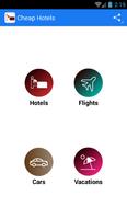 Cheap Hotels - Hotel Booking پوسٹر