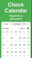 Check Calendar-poster