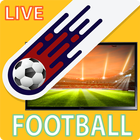 De Live voetbalwedstrijd-stream is in HD-icoon
