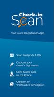 Check-in Scan الملصق