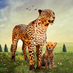 Cheetah Family Sim Jeu 3D