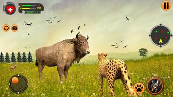 Cheetah Family Sim 3D Game ảnh chụp màn hình 2